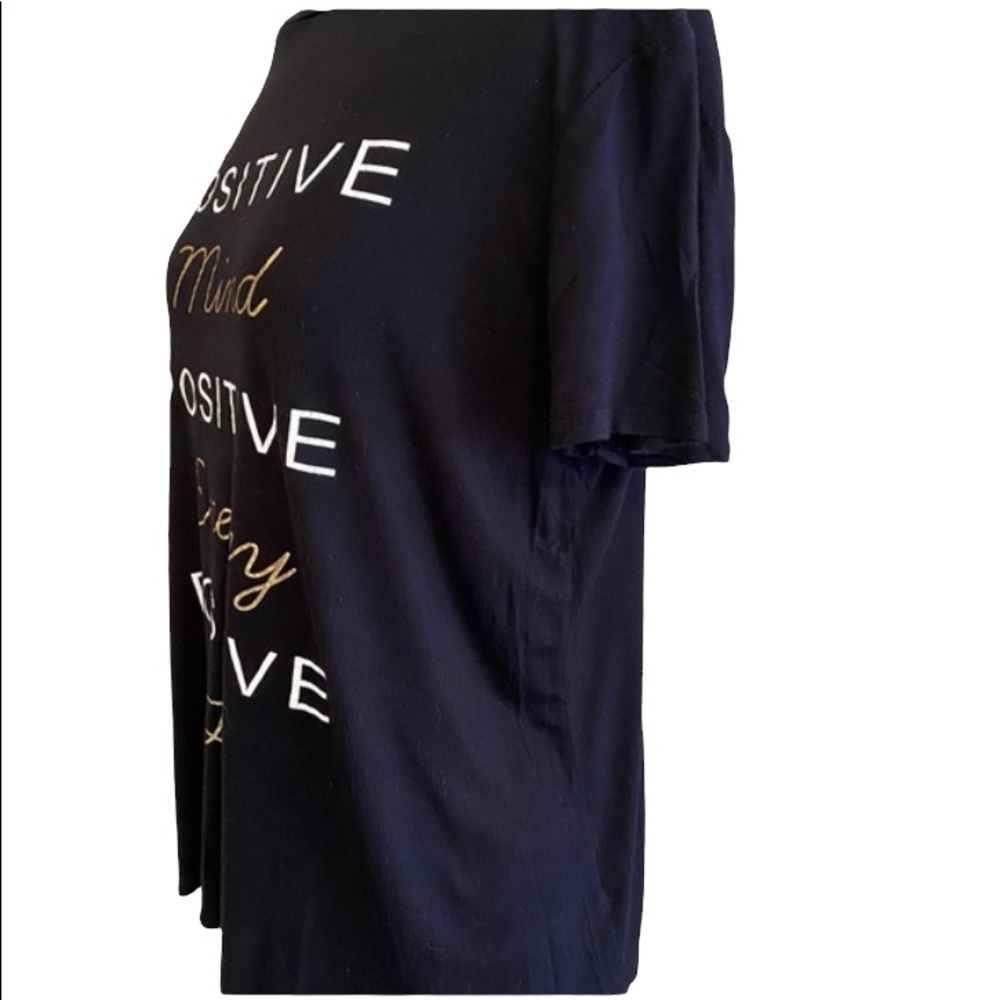 ***SOzLD***GRAPHIC TEE - Pretty Rebel Black Medium Top - Picture 3 of 8